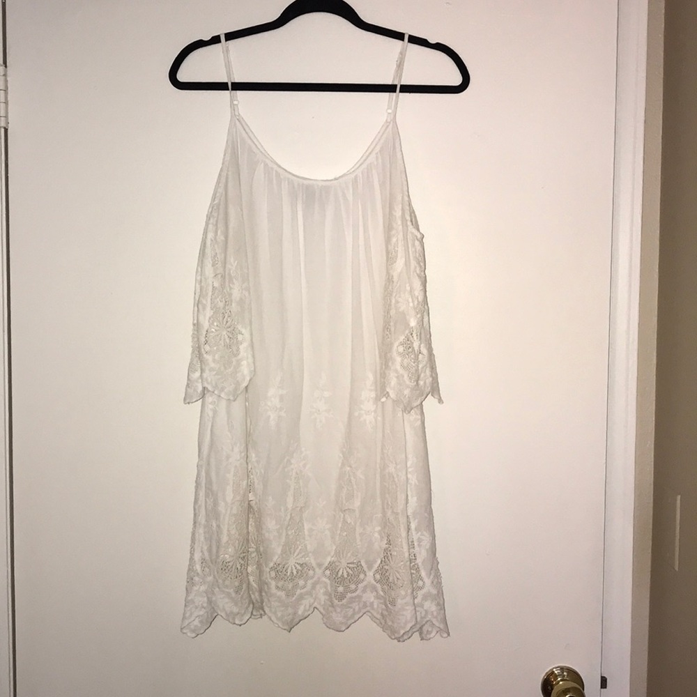 White summer dress